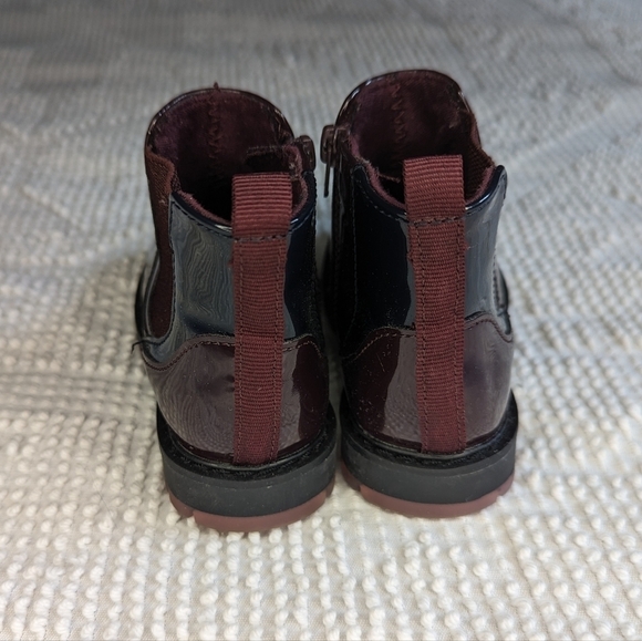 Zara║Plum Chelsea Boots║Size 22 - Picture 4 of 5